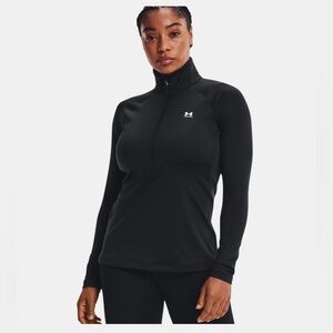 Under Armour Women's Black Quarter-Zip Top